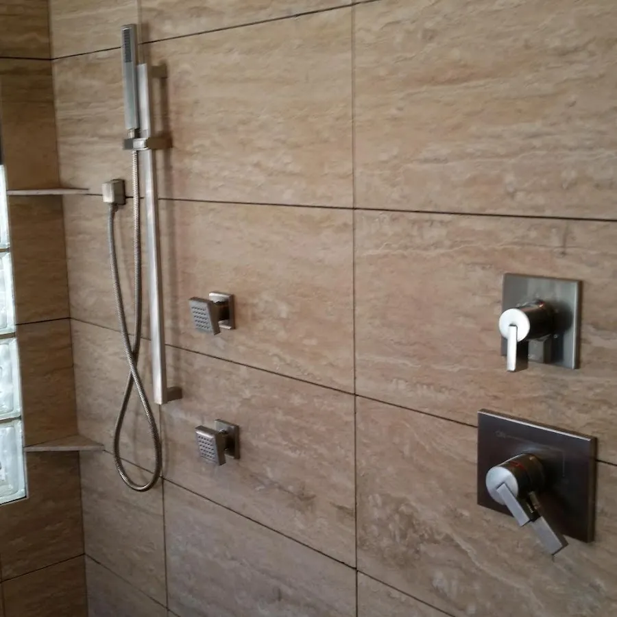 Shower fixture installation for Water Heater Replacement in Montrose-Ghent